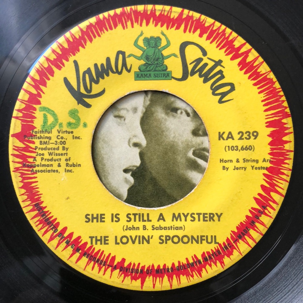 The Lovin' Spoonful She Is Still A Mystery Vinyl 45 Record '67